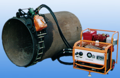 SYQ雙驅動自爬式液壓切管機